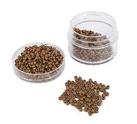 Hburirrty 1000Pcs 3.0Mm Silicone Nano Ring for Nano Tip Hair Extension Tools 8