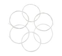 Hburirrty 100Pcs Classical Guitar 1 Strings Set Plating Super Light Classic Guitar Clear Nylon Strings,Transparent