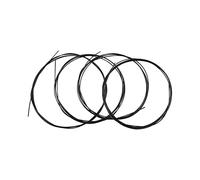 Hburirrty 100Pcs Classical Guitar 1 Strings Set Plating Super Light Classic Guitar Clear Nylon Strings,Black