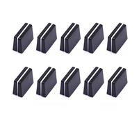 Hburirrty 10pcs Fader Caps Mixer Fader Slider Knobs Replacement Buttons Caps for Mixer Console Accessories