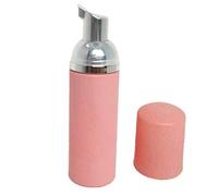 Hburirrty 10PCS Plastic Foaming Bottle Soap Mousses Liquid Dispenser Froth Shampoo Lotion Bottling Foam Bottles 60ML Silver
