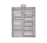 Hburirrty 120Pcs Quick Building l Mold False Tips Nail UV Extension Builder DIY