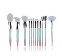 Hburirrty 13 Pcs Makeup Brushes Set Face Eye Lip Eyeshadow Eyebrow Comb Eyelash Foundation Powder Brush Tools Cosmetic