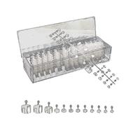 Hburirrty 1Box/504Pcs False Toenails Nails Art Tips Flat Shape Full Cover False Coffin Nails