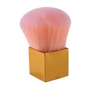 Hburirrty 1Pc Gold Nail Brush Acrylic UV Gel Nail Art Powder Cleaning Dust Remover Gradient Brush Manicure Nail Art Care Tool