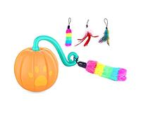 Hburirrty 1Set Pet Toys Indoor Interactive Toys LED Two-Speed Noiseless Smart Toys Plastic