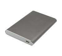 Hburirrty 2.5 Inches SATA3 to USB3. 1 SSD Solid Mechanical Notebook Hard Drive Box Type-C3.1 Mobile Storage Hard Drive Box Grey