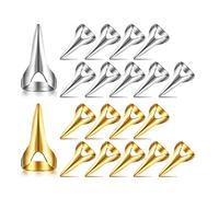 Hburirrty 20Pcs Simple Punk Style, Exaggerated Personality, Claw Hair, Nail Ring, Ring Accessories
