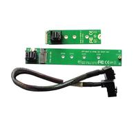Hburirrty 22110 NVMe M.2 SSD to to 2280 Adapter Card Adapter 2280 to 22110 Multifunction Portable Extension Cable Easy Install