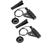 Hburirrty 2PCS Contact Microphone Pickup EQ SMD Instrument Pickup Guitar Violin Banjo Ukulele Replacement Parts Accessories A