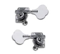 Hburirrty 2Piece Replacement Parts Accessories for Electric Bass String Knobs Bass Open Plum String Knobs String Alignment Knobs Stringers Left and Right One Each