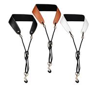 Hburirrty 3 Pcs Saxophone Neck Strap Adjustable Saxophone Strap for Alto/Tenor/Soprano Saxophone