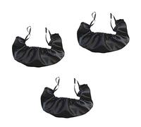Hburirrty 3Pcs Mens Bedtime Bib Adjustable Hair Apron Guard Bonnet Rag - Beard Gains (Short String over Ear)