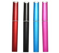 Hburirrty 4 Pack, Crystal Nail Files with Case, Double Sided Finger Nail Files, Professional Manicure Nail Care
