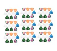 Hburirrty 40PCS Guitar Picks Set 0.46mm 0.71mm 0.81mm 0.96mm Thickness Celluloid Guitar Pick Plectrums for Bass, Acoustic Guitars