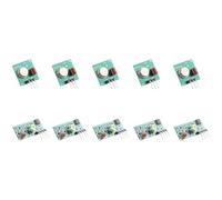 Hburirrty 433MHZ Ultra Module Wireless Transmitter Module Burglar Alarm Transmitter Receiver Portable Frequency Module Easy to Use