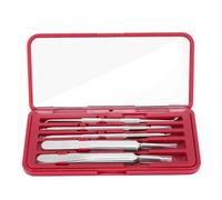 Hburirrty 5 Pcs Makeup Accessories Pimple Extractor Blackhead Remover Tool Acne Removal Needle for Blackhead Cleaning Face