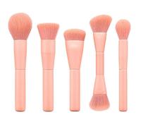 Hburirrty 5Pcs Large Makeup Brushes Tool Set Cosmetic Powder Eye Shadow Foundation Blush Blending Beauty Make Up Brush