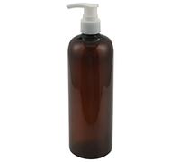 Hburirrty 6 PCS Large Capacity 500Ml Lotion Shower Gel Empty Refill Pump Bottle Soap Holder Dispenser for Soap Shower Gel