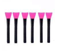 Hburirrty 6 Pcs Silicone Face Mask Brushes, Flexible Mud Mask Applicator Brush