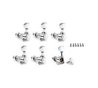 Hburirrty 6L Locking Guitar Tuning Pegs Tuning Keys Machines Heads for Electric Guitar Acoustic Guitar Parts