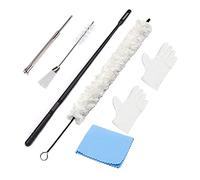 Hburirrty 7 Pieces Set Saxophone Cleaning Brush Cleaning Rod Cleaning Cloth Brush Replacement Parts Repair Care Tools Tube Music Repair