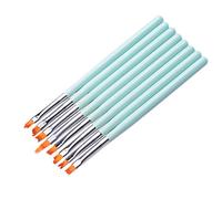 Hburirrty 8 Pcs Nail Brush Pen Gradient Painting Brush Set UV Gel Flower Drawing Pen Manicure Nail Art Polish Pen Tool