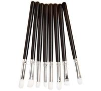 Hburirrty 8Pcs Professional Makeup Brushes Set Powder Blush Foundation Eyeshadow Make Up Fan Brushes Cosmetic Sets