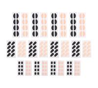 Hburirrty 96 Pairs Glasses Nose Pads Soft Foam Self-Adhesive Sponge Anti-Slip Pads Eye Accessories for Sunglasses, Glasses, Kids Glasses (1Mm)