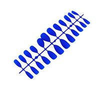 Hburirrty 96Pcs Matte Artificial Nails Full Cover Fake Nails Fake Nails Nail Art Decorations 25
