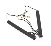 Hburirrty Adjustable Leather Saxophone Shoulder Neck Strap Accessory for Sax Plyers Music Lovers