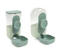 Hburirrty Auto Pet Feeder and Waterer Set Cage Food Bowl Dog Feeding Station Ferret Cage Accessories