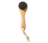 Hburirrty Bamboo Wood Handle Cleansing Brush Tools Soft Fber Hair Manual Face Brush Cleaning Face Brushes Skin Care - C