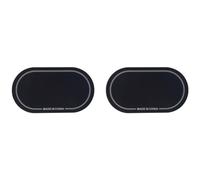 Hburirrty Bass Drum Patch,Drum Drum Percussion Instrument Accessories,Bass Drum Patches Black 10 X 18cm