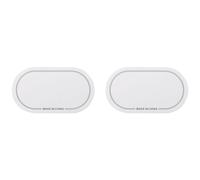 Hburirrty Bass Drum Patch,Drum Drum Percussion Instrument Accessories,Bass Drum Patches White 10 X 18cm