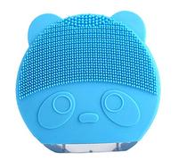 Hburirrty Blue Beauty Clean Brush and Anti-Age Face Massager Electric Face Scrubber Massager for Gentle Exfoliating Deep Cleanse Skin