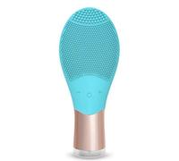 Hburirrty Blue Face Cleaning Washing Machine Mini Electric Massage Brush Deep Pore Cleansing Waterproof Silicone Cleansing Tools