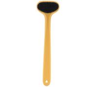 Hburirrty Body Brush with Comfortable Bristles and Long Handle for Gentle Exfoliation to Improve Wet and Dry Skin, Yellow