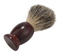 Hburirrty Brown Men Beard Shaving Set Professional Bowl Stand Brush Mustache Shaving Tool