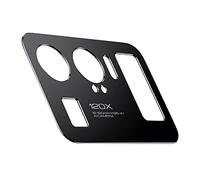 Hburirrty Camera Lens Protector for Mi 11 Ultra Case Protector Metal Camera Cover for Mi11 Ultra Protection Film(Black)