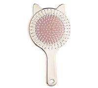 Hburirrty Cat Ear Air Cushion Comb Girl Cute Air Bag Massage Comb Portable Rose Gold