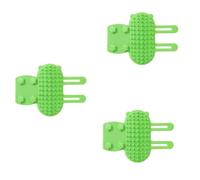 Hburirrty Cat Scratching Massage, Cat Scratching Board, Pet Toys, Silicone Scratching, Cat Toy Table Leg Strap Green