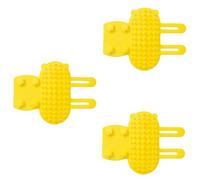 Hburirrty Cat Scratching Massage, Cat Scratching Board, Pet Toys, Silicone Scratching, Cat Toy Table Leg Strap Yellow