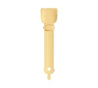 Hburirrty Cat Snack Wet Food Treat Puppy Kitten Dispenser Multifunctional Cat Feeding Spoon Orange
