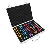 Hburirrty Chakra Tuning Fork Set, Tuning Forks for Healing Chakra Set, for Healing,Sound Therapy,Keep Body Easy Install Easy to Use