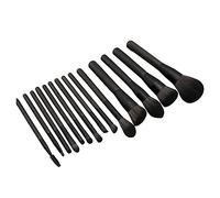 Hburirrty Complete Makeup Brushes 14 Set Brushes Foundation Brush Nose Shadow Brush Soft Fiber Hair