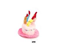 Hburirrty Cute Pets Dog Cats Birthday Caps Adjustable Colorful Candles Dog Hat Puppy Cats Cosplay Costume Headwear Pink