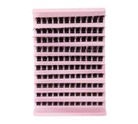 Hburirrty D03 DIY Cluster Lashes Volume Natural Segmented Eyelashes Bundles Eyelash Extension Individual Lashes Eyelashes Bundle