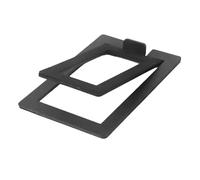 Hburirrty Desktop Sound Stand Base Shock Absorption and Improved Sound Quality Speaker Bracket for Computer Speaker Black Easy Install Easy to Use