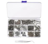 Hburirrty Guitar Kit for Back Plate Mount Assortment with Storage Box for Electric Guitar DIY Luthier Tools